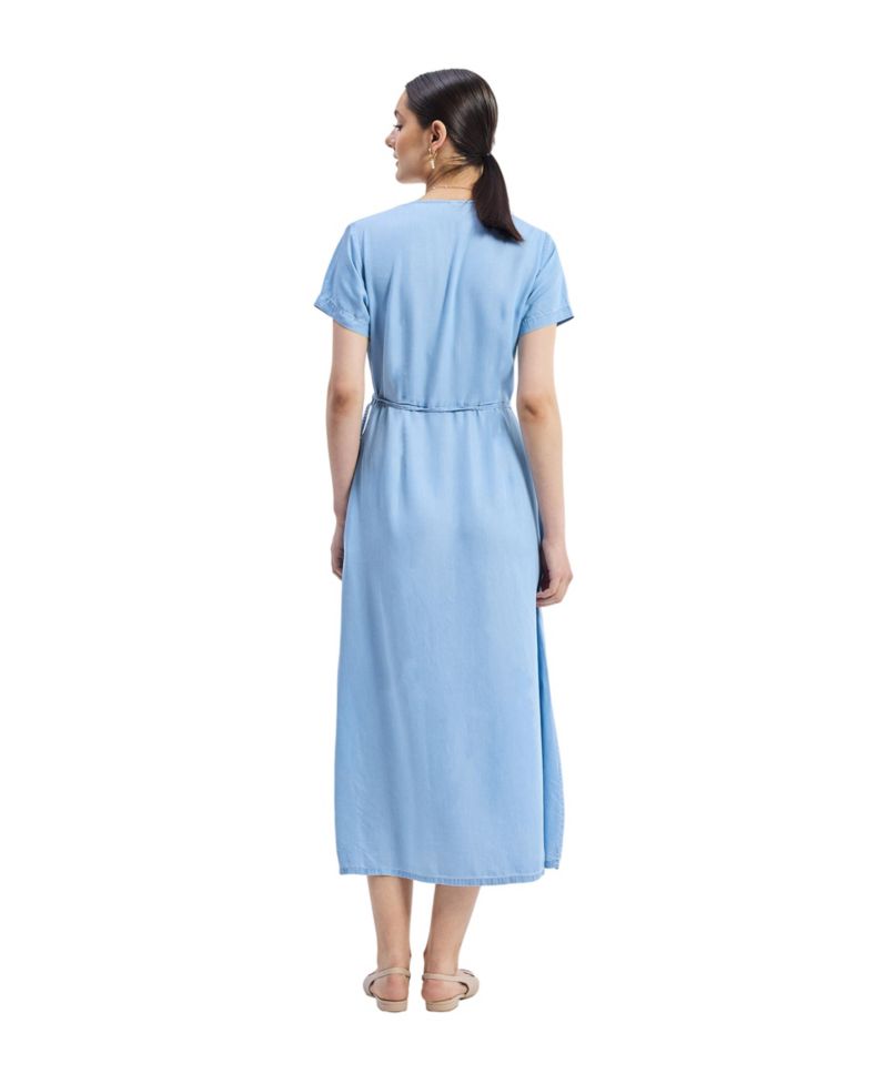Women's Maxi Wrap Dress