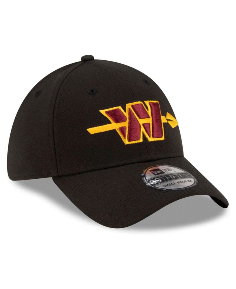 Men's Black Washington Commanders Alternate 39THIRTY Flex Hat