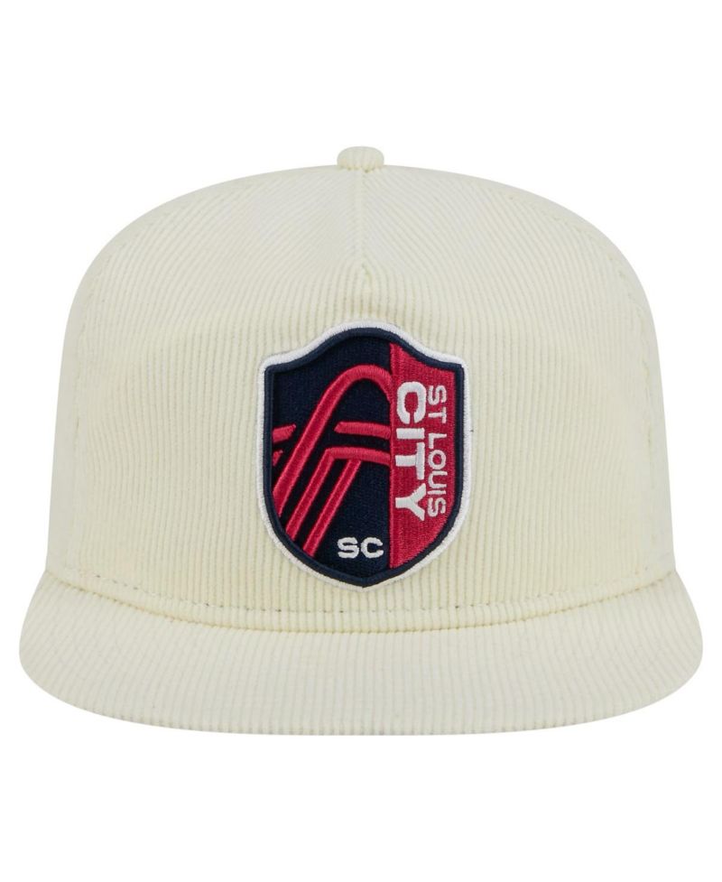 Men's Cream St. Louis City SC 2025 Kickoff Snapback Golfer Hat