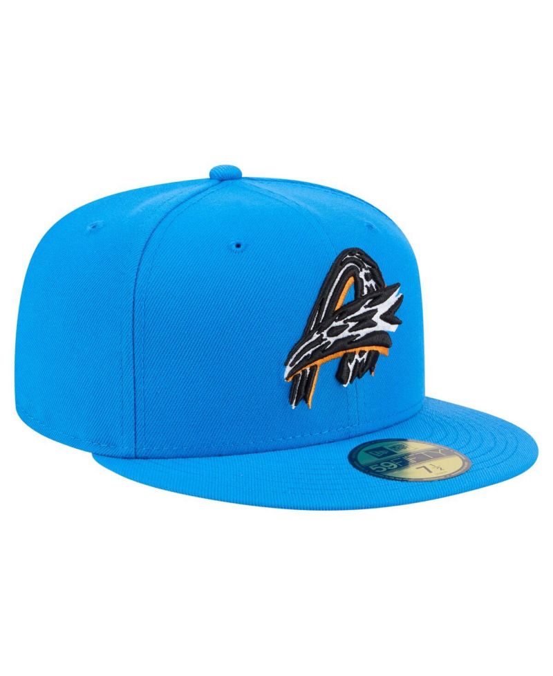 Men's Blue Akron RubberDucks Authentic Collection 59FIFTY Fitted Hat