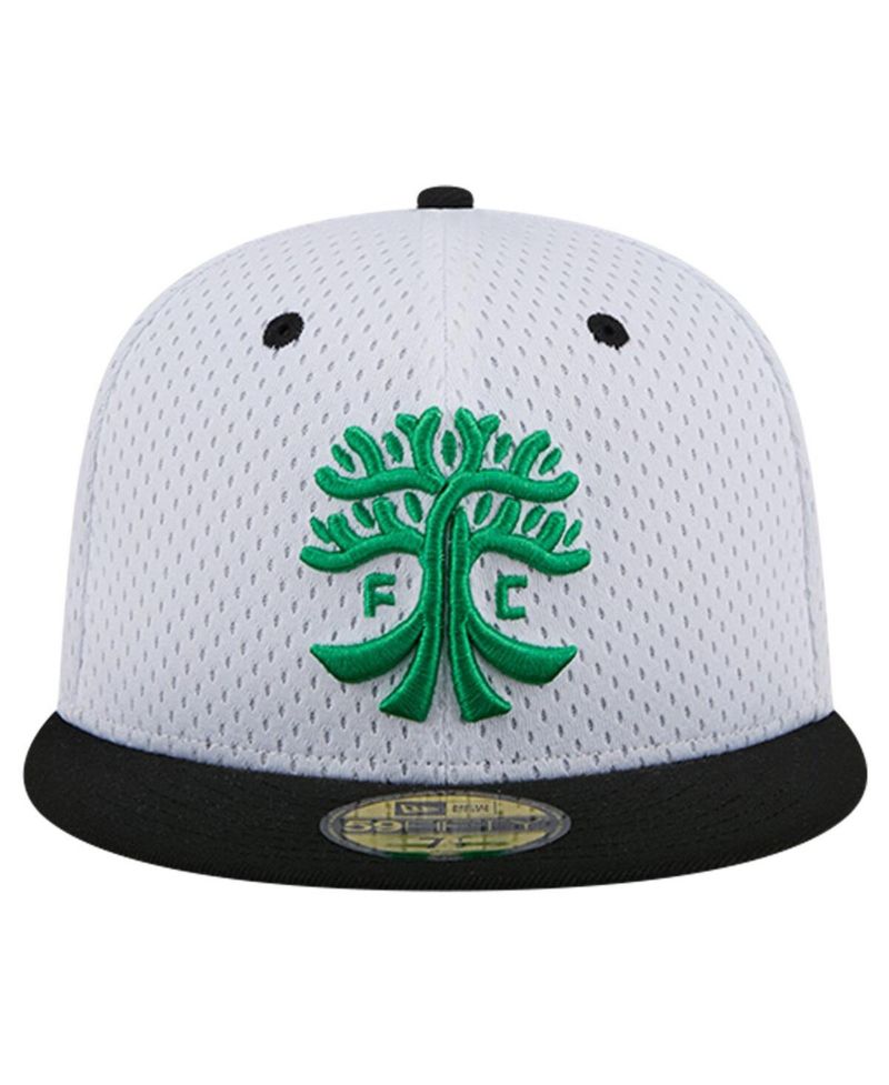 Men's Gray Austin FC Throwback Mesh 59FIFTY Hat