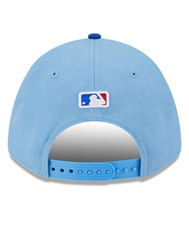 Men's Light Blue Texas Rangers Player Replica 9FORTY Adjustable Hat