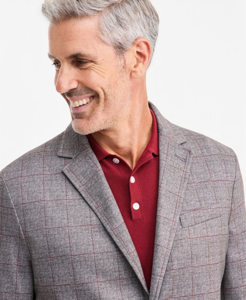 Men's Unlined Notch-Lapel Blazer