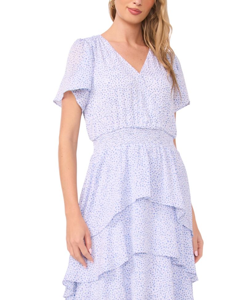 Women's Four Teir Pull-On Layered Dress