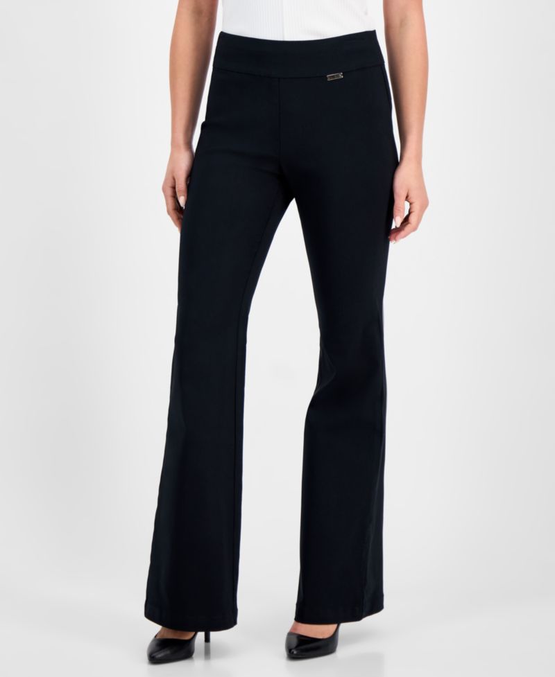 Petite High-Rise Flare Pants