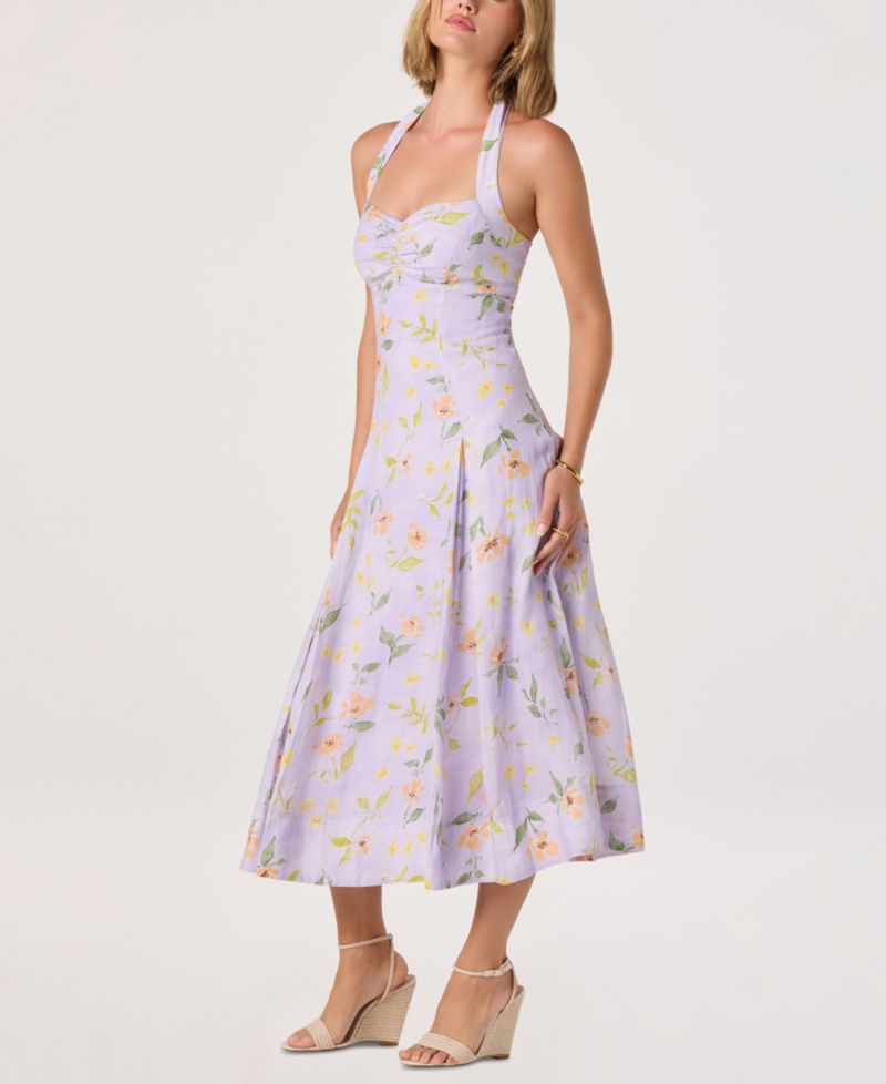Women's Sweetheart Halter Neck Dress