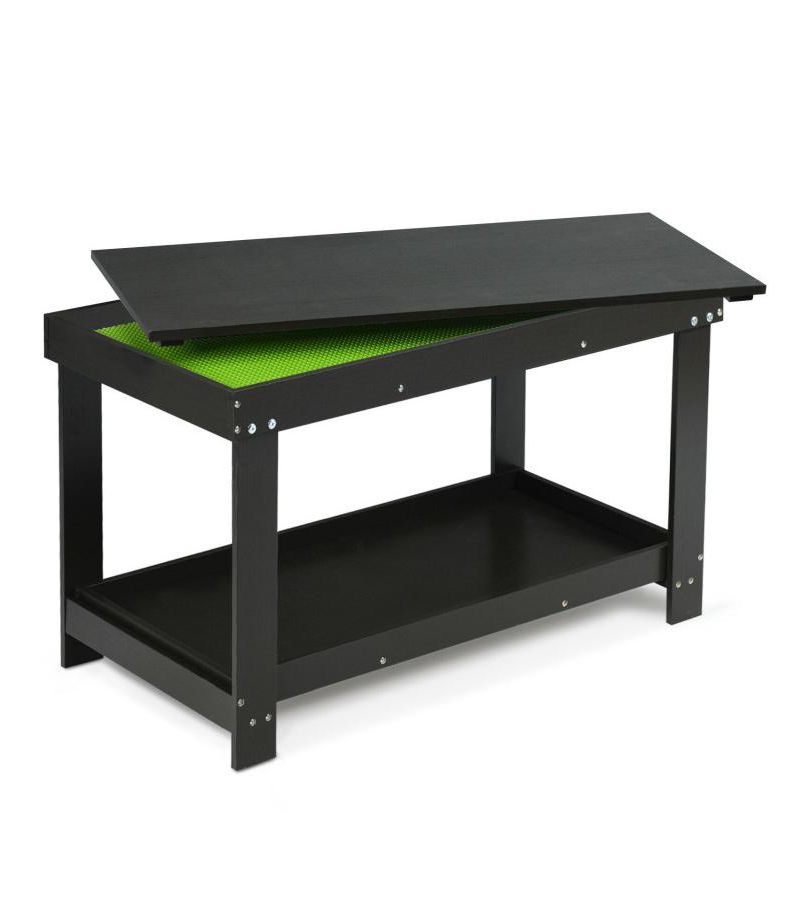 Kids Solid Multifunctional Wood Activity Play Table