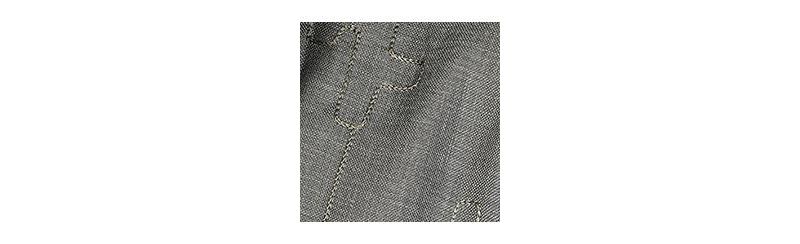 Men's Olive Green Embroidered One-Lined Shirt