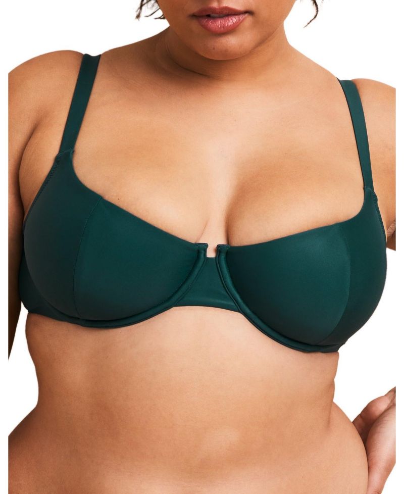 Women's Tricia Swimwear Knit-lined Bikini Top Bra Sizing