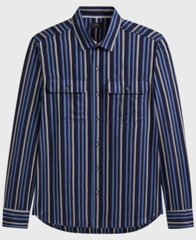 Men's Russell Herri Stripe Classic-Fit Shirt