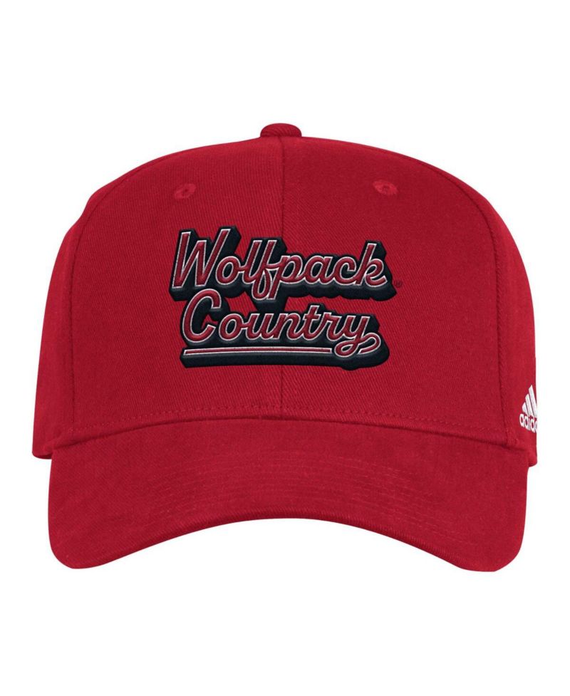 Men's Red NC State Wolfpack Chant Flex Hat