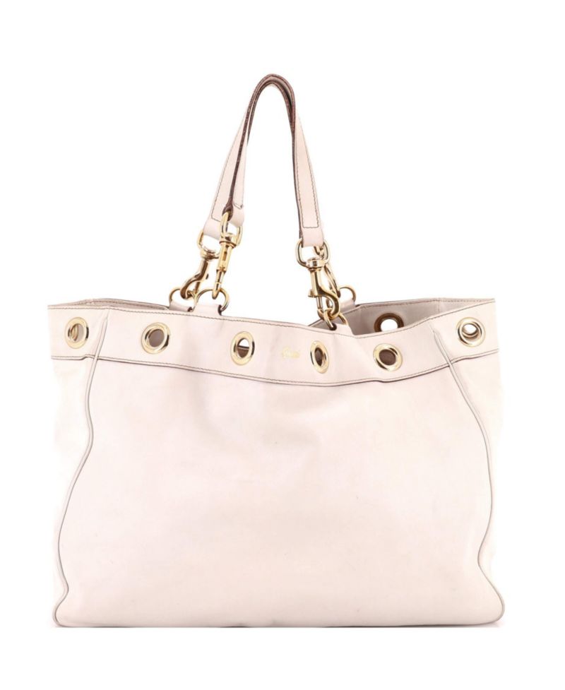 Large Positano Tote Leather