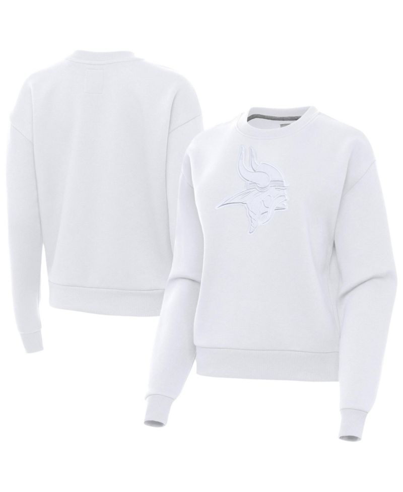 Women's Minnesota Vikings Victory Dropped-Shoulder Pullover Sweatshirt