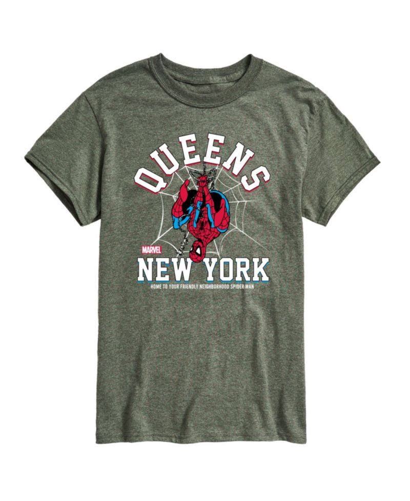Men's Spider-Man Queens New York Short Sleeve T-Shirt