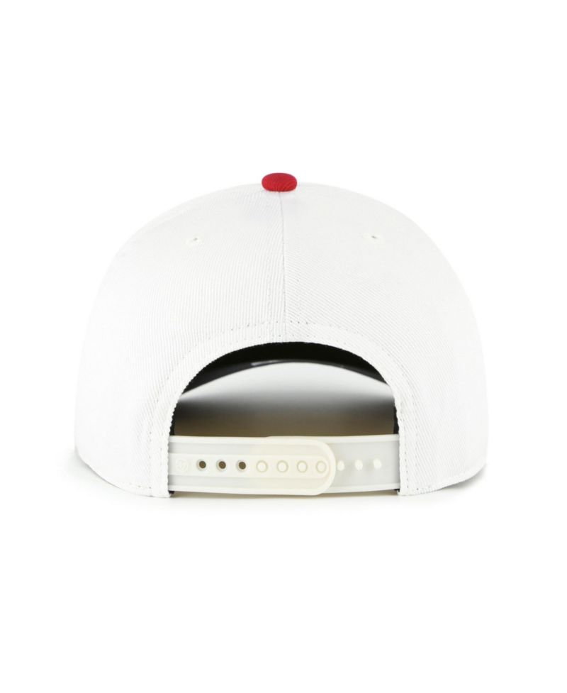 Men's '47 White/Red Arizona Diamondbacks Enfield Hitch Adjustable Hat