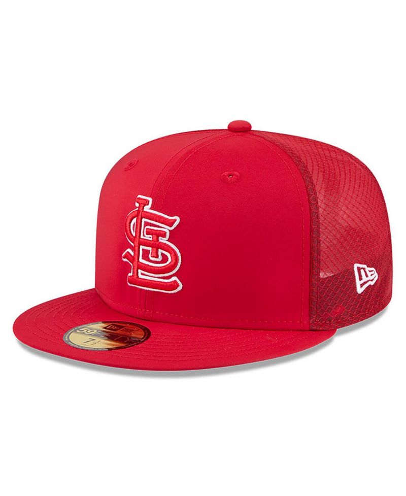 Men's Red St. Louis Cardinals 2026 Batting Practice 59FIFTY Fitted Hat