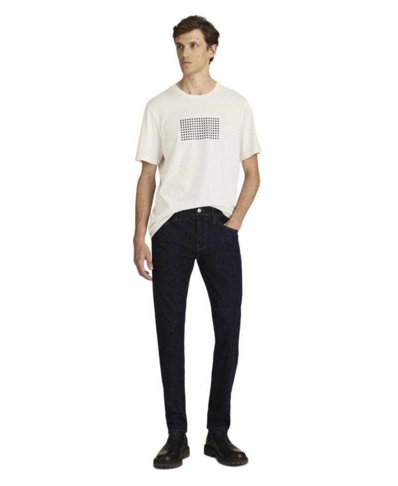 Men's Jake Slim Leg In Rinse Feather Denim