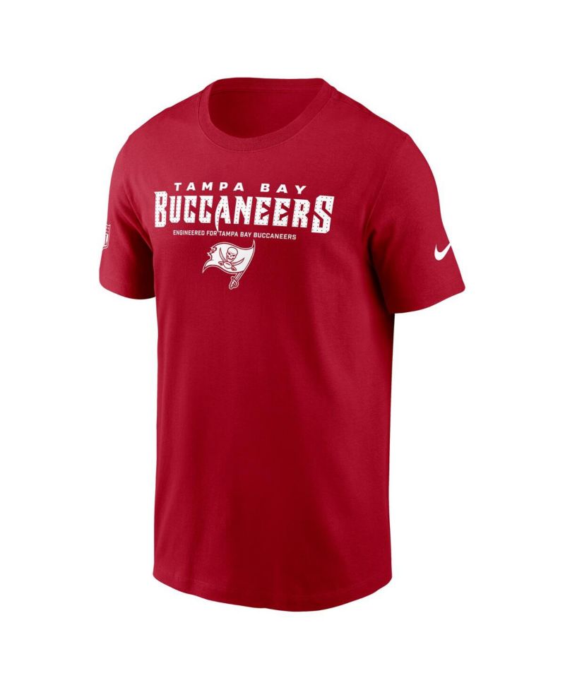 Men's Red Tampa Bay Buccaneers Sideline Performance T-Shirt