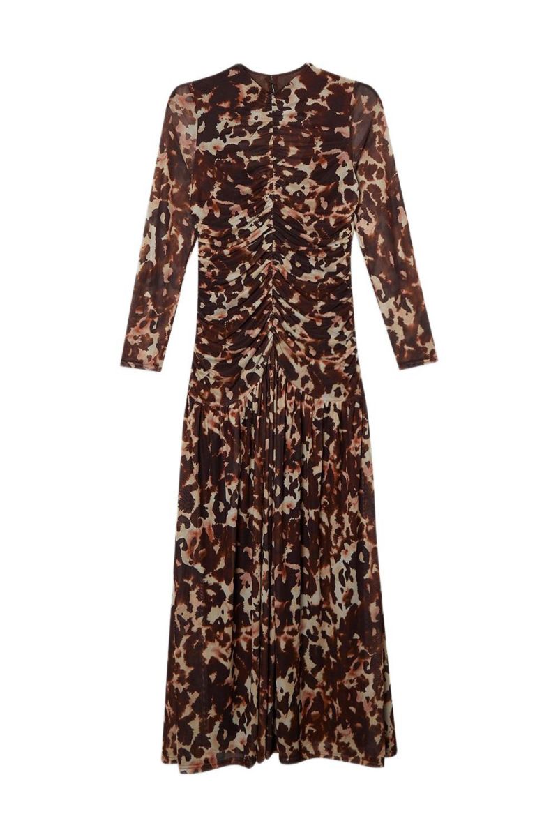 Women's Sculpted Ruched Maxi Dress