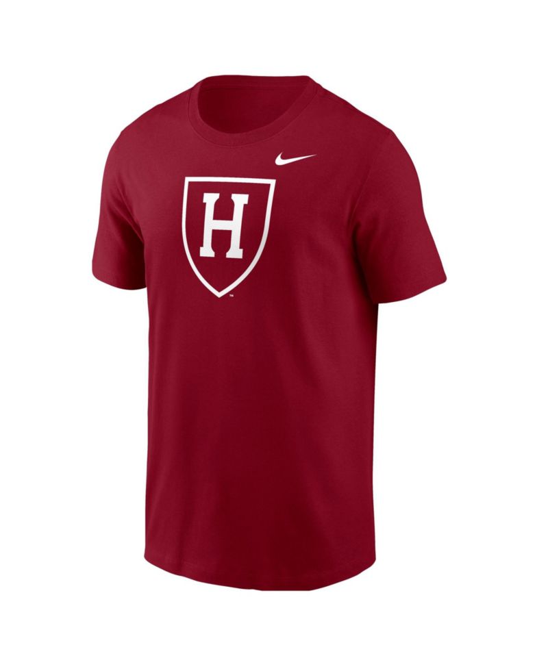 Men's Crimson Harvard Crimson Primary Logo T-Shirt