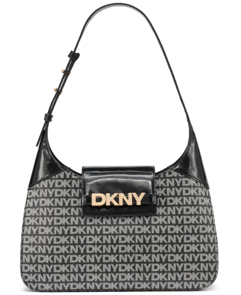 Avril Small Logo Shoulder Bag