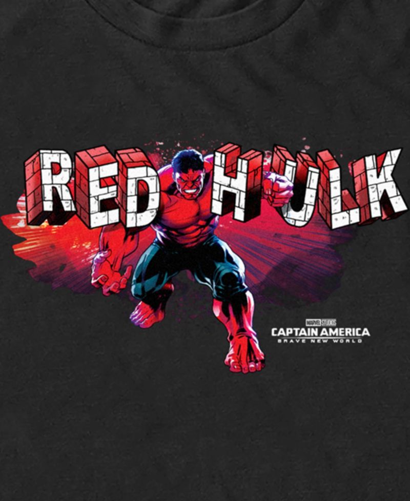 Men's Big Red Hulk Short Sleeve T-Shirt