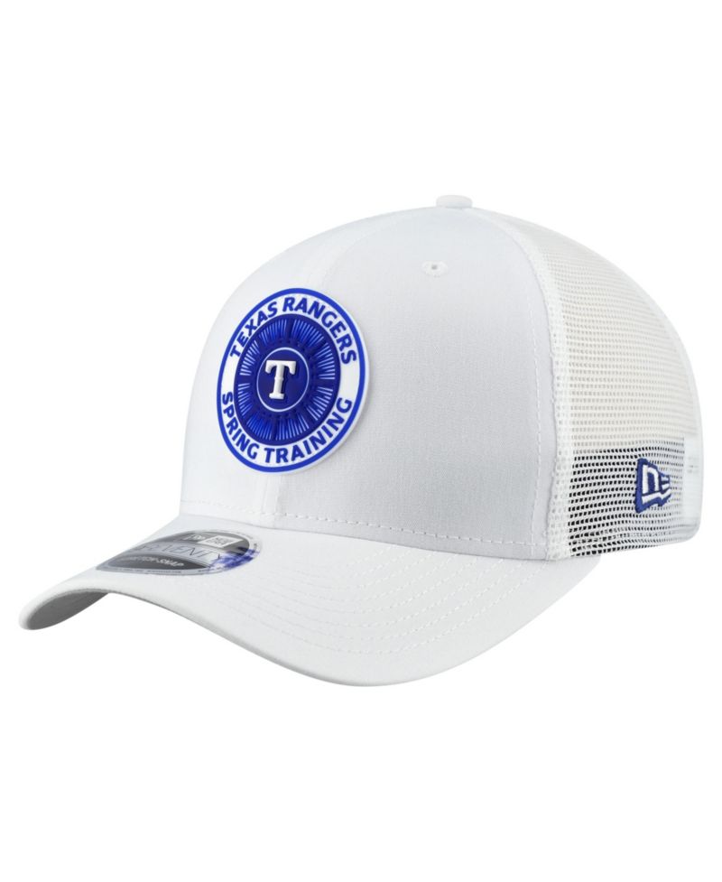 Men's White Texas Rangers 2026 Spring Training Fan Pack 9SEVENTY Adjustable Trucker Hat