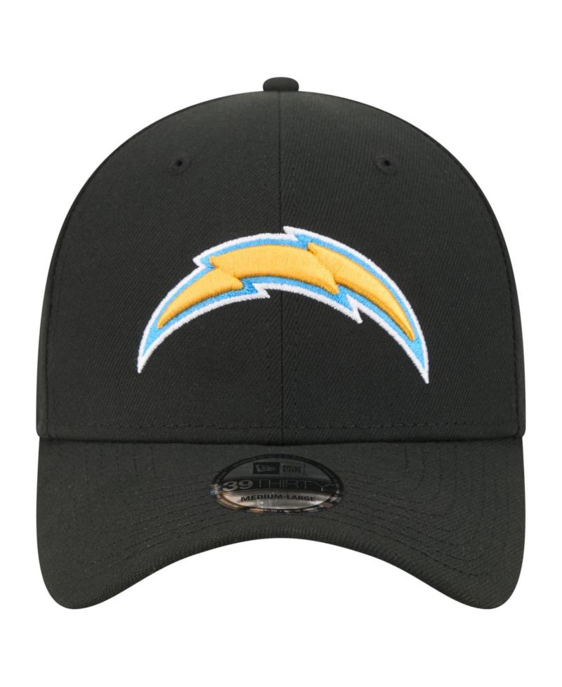 Men's Black Los Angeles Chargers Core Team 39THIRTY Flex Hat
