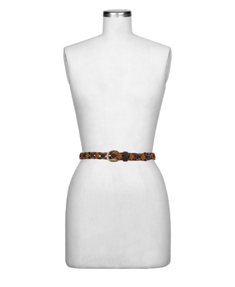 Atina Braided Suede Belt