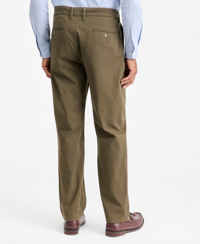Men's Relaxed-Fit Pleated Chinos, Macy's Exclusive