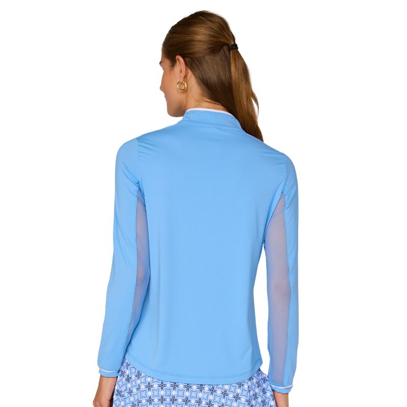 Women's Binding Quarter Zip Top