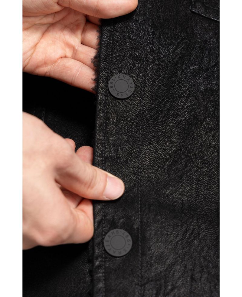 Boys Faux Suede Ranger Jacket With Faux Shearling Lining