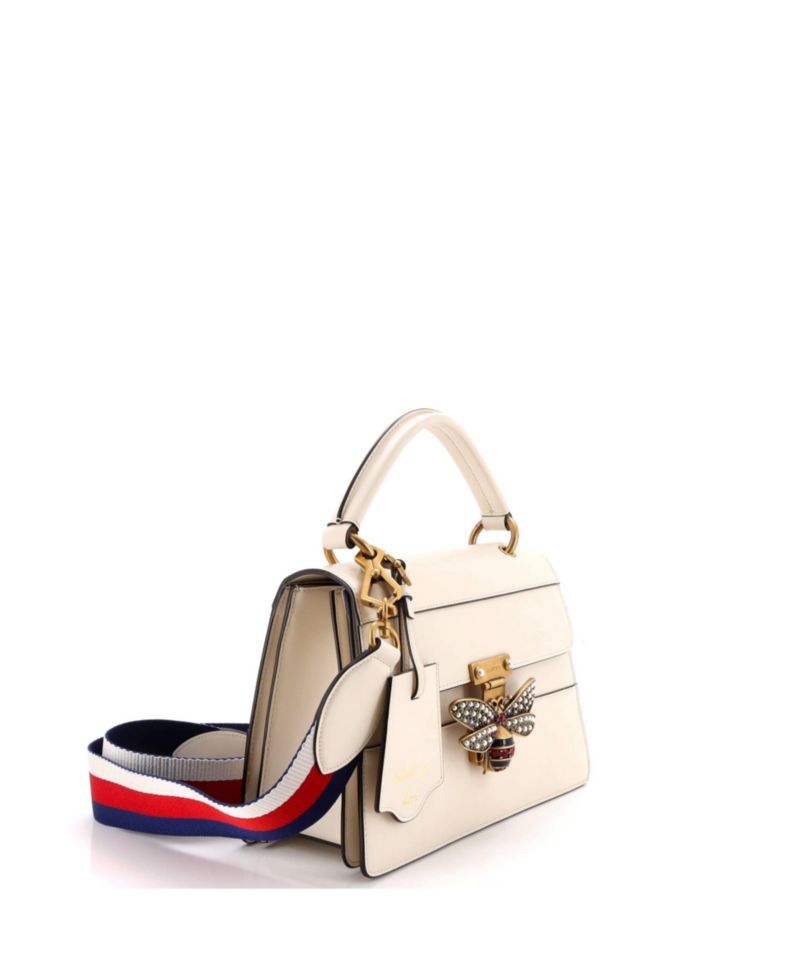 Small Queen Margaret Top Handle Bag Leather