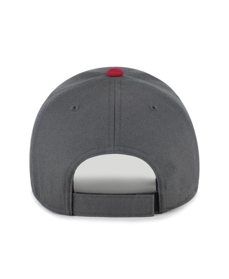Men's Charcoal Washington Commanders Split Block MVP Adjustable Hat
