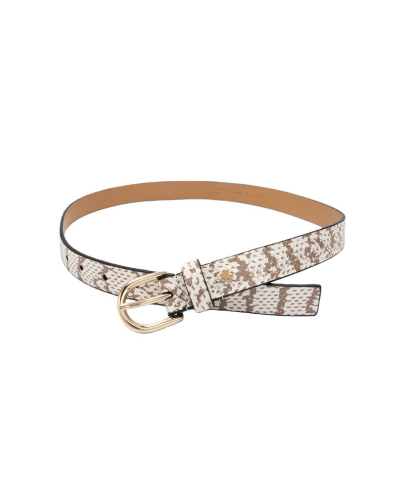 Printed Snake Belt