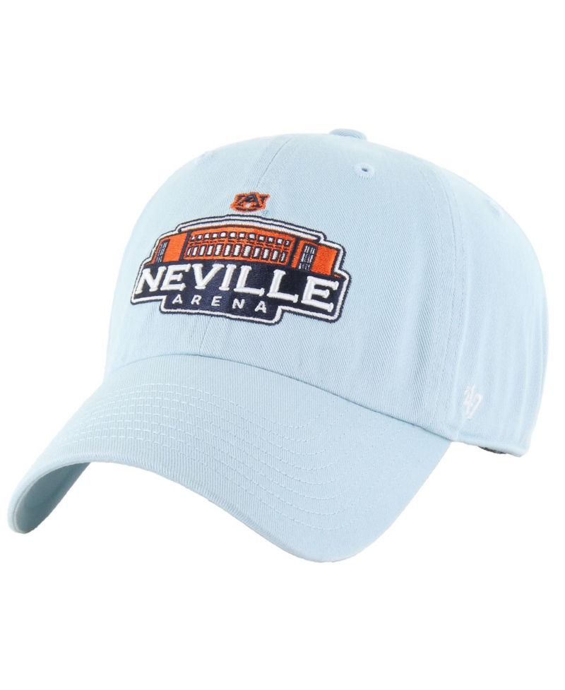 Men's Light Blue Auburn Tigers Clean Up Adjustable Hat