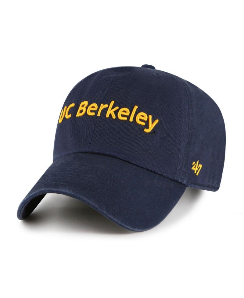 Men's Navy Cal Bears Clean Up Adjustable Hat
