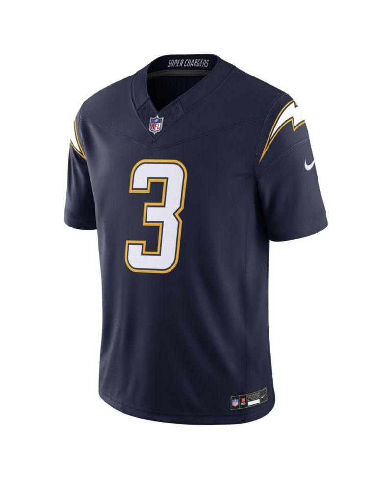 Men's Derwin James Jr. Navy Los Angeles Chargers Alternate Super Chargers Vapor F.U.S.E. Stitched Limited Jersey