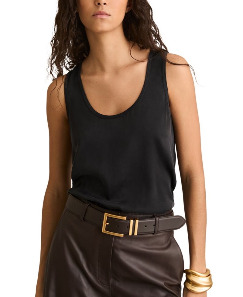 Women's Ruby Silk Front Cami