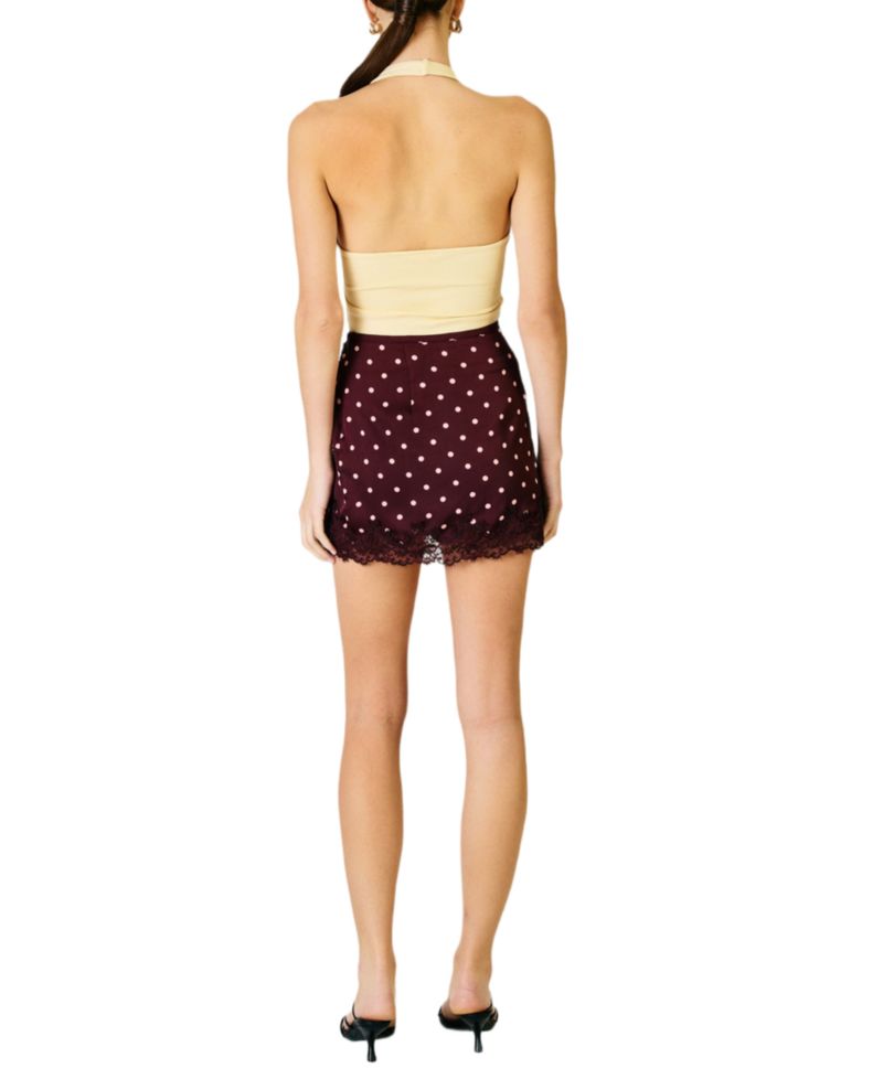 Women's Raye Polka Dot Mini Skirt