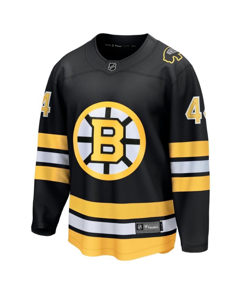 Men's James Hagens Black Boston Bruins Breakaway Jersey