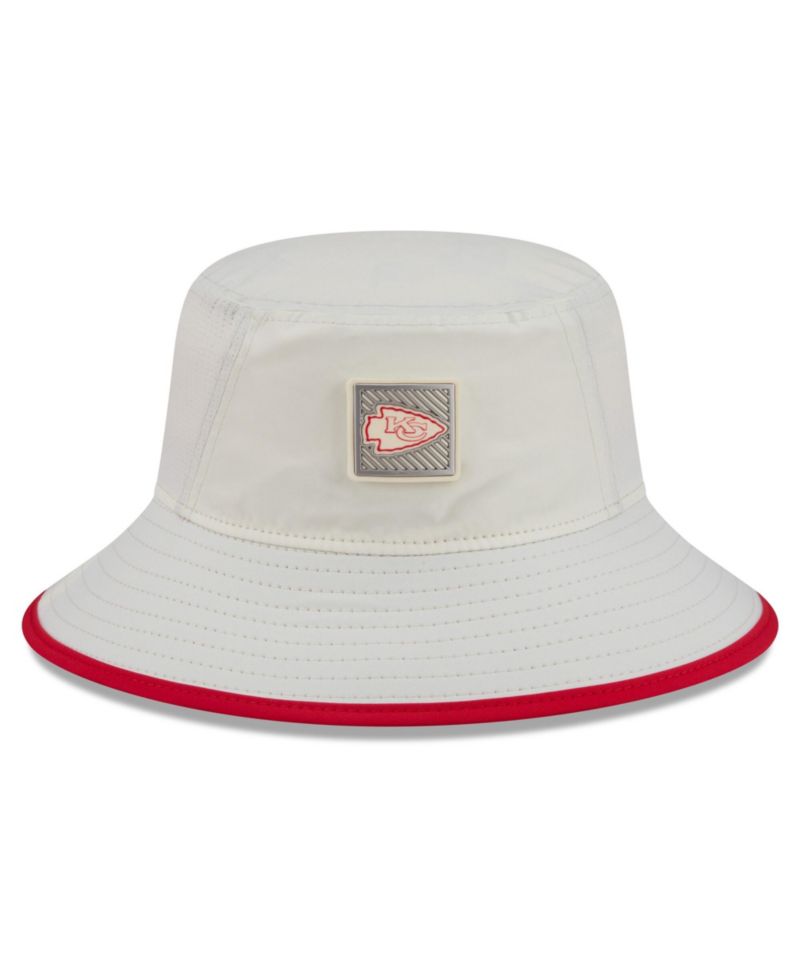 Men's Cream Kansas City Chiefs 2026 NFL Training Camp Sport Bucket Hat