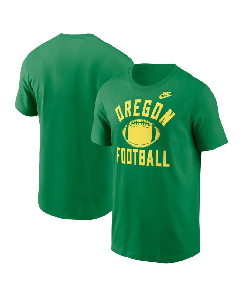 Men's Green Oregon Ducks Legacy Football Icon T-Shirt