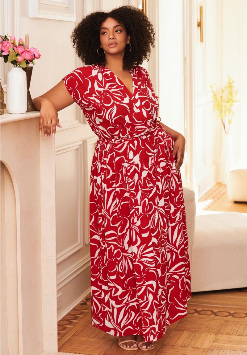 Women's Plus Size Havana Maxi Dress