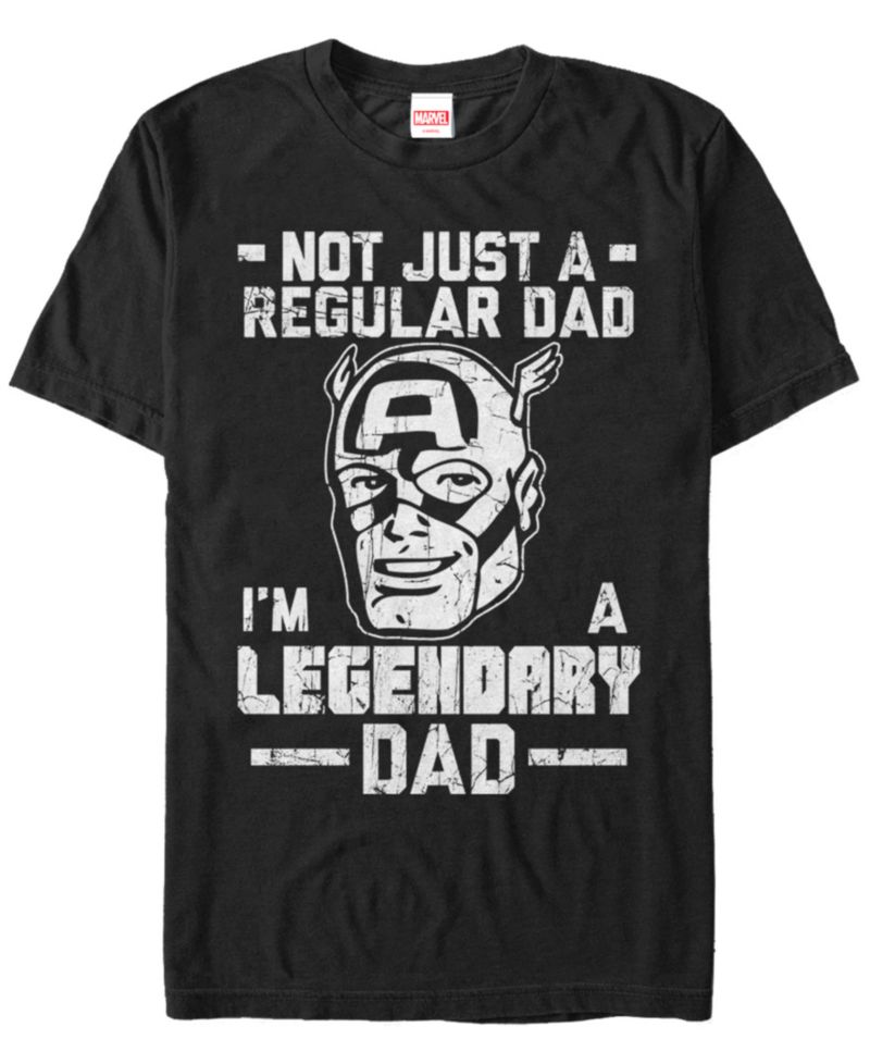 Men's Legendary Dad Man Short Sleeve Crew T-shirt