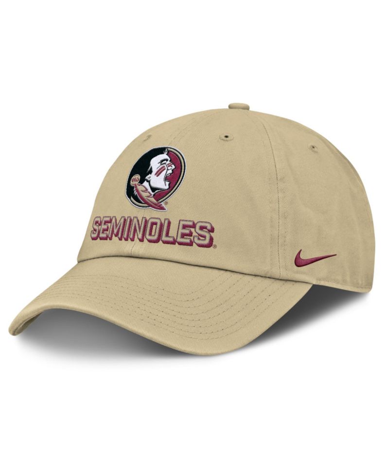 Men's Gold Florida State Seminoles 2025 On-Field Club Adjustable Hat