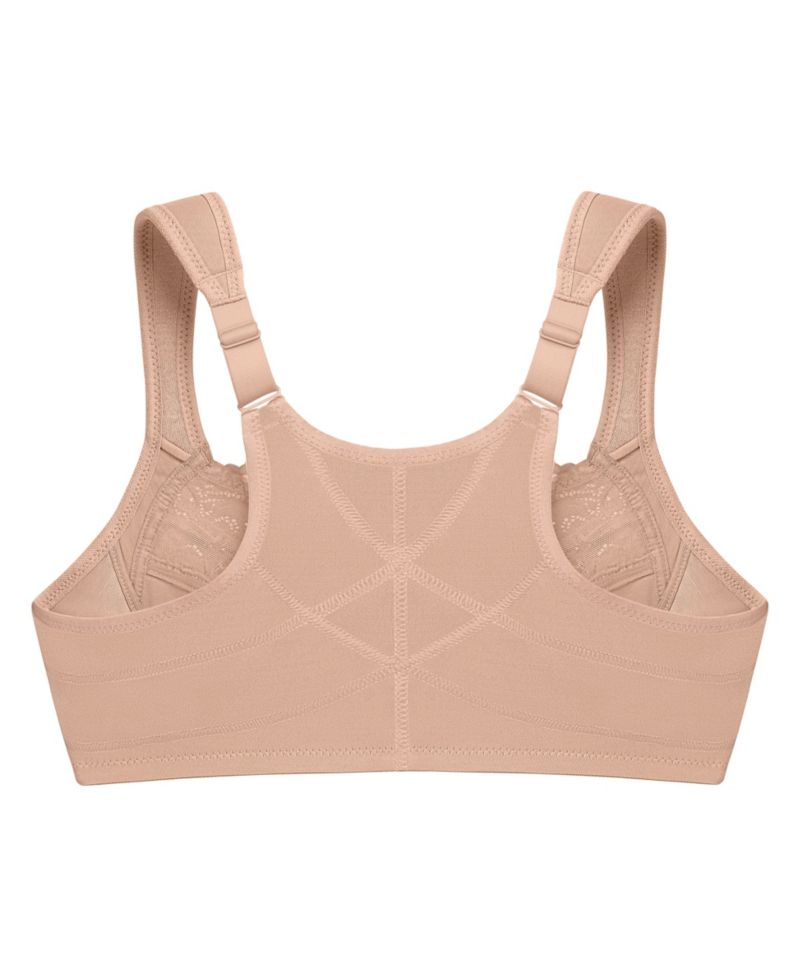Plus Size WonderWire Front-Closure Underwire Bra