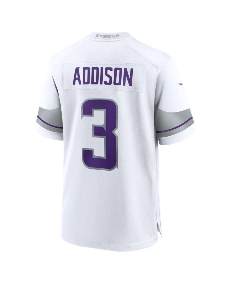 Nike Men's Jordan Addison White Minnesota Vikings Alternate Game Player Jersey