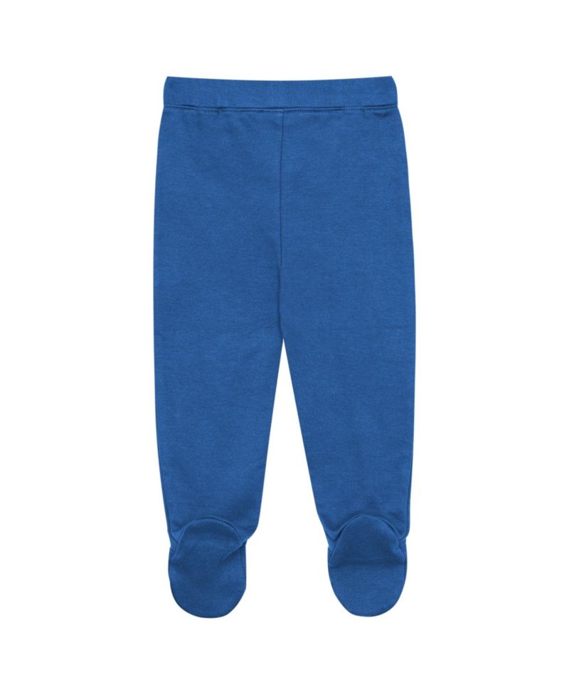 Baby Boys and Girls Heather Gray Detroit Lions Huddles & Giggles 3-Piece Pant and Hat Set