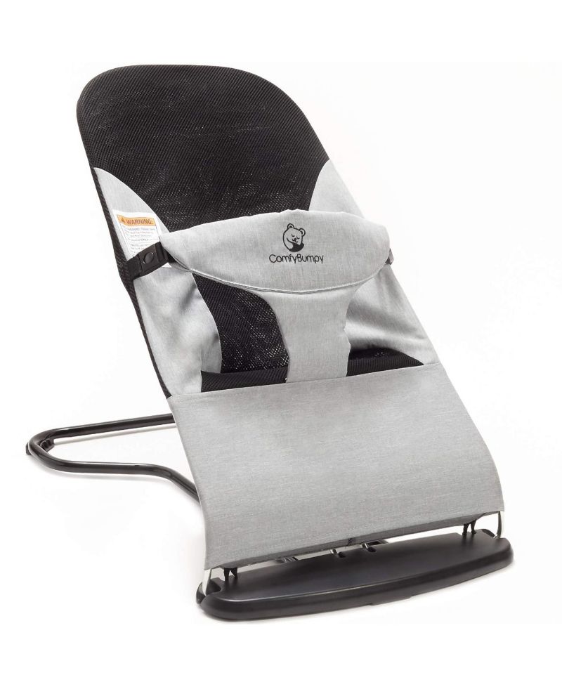 Kids Portable 2 in 1 Bouncer – Versatile Bouncer Chair Bouncer with Ergonomic Support to Use, Oatmeal